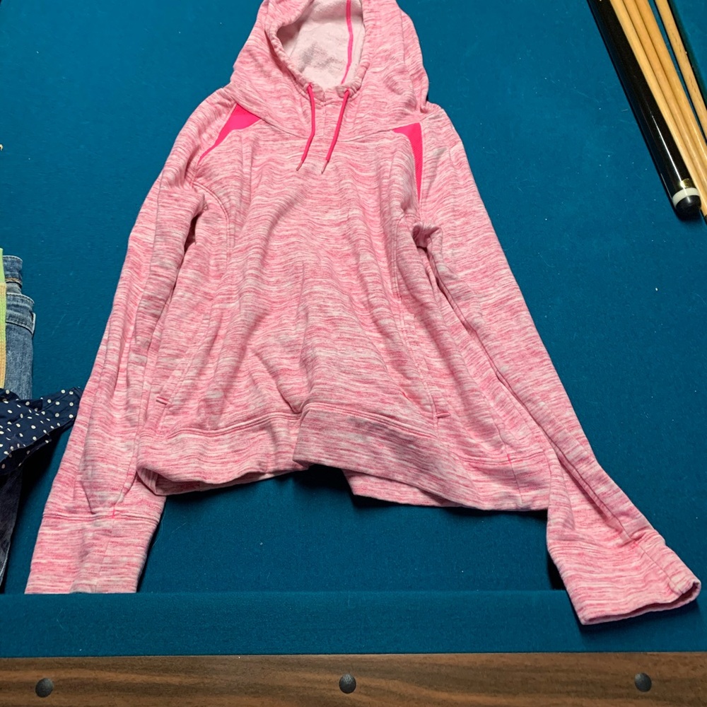 Under Armor Pink Hooded Sweatshirt